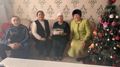 Жаңа жыл мерекесіне орай